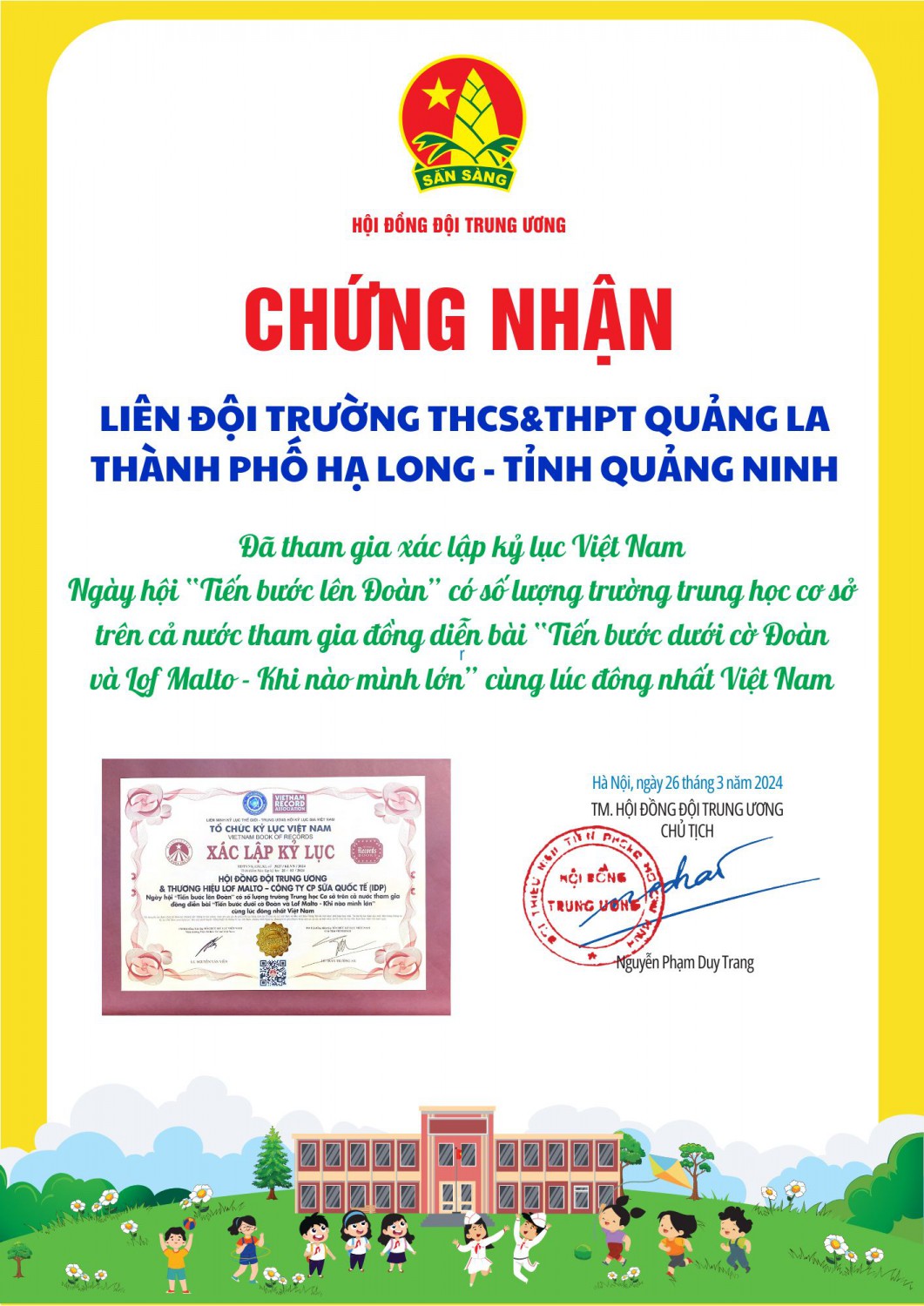 Giấy chứng nhận