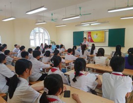 Đại hội nghe báo cáo Tổng kết năm học 2023-2024 và phương hướng nhiệm vụ năm học 2024-2025