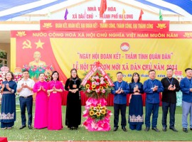 Lễ hội mừng cơm mới xã Dân Chủ tháng 11 năm 2024